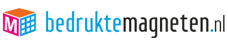 bedrukte magneten logo